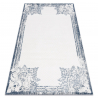 Tappeto ACRILICO VALS 0A039A C53 47 Fiori telaio avorio / blu