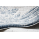 Akril VALS szőnyeg 0A039A C53 47 Virágo keret elefántcsont / kék