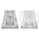 Kilimas Akrilas VALS 8801 Rėmelis ornamentas dramblio kaulo / pilka