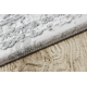 Carpet ACRYLIC VALS 8801 Frame ornament ivory / grey