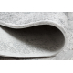 Χαλί ακρυλικό VALS 8801 Πλαίσιο στολίδι ελεφαντόδοντο / γκρι