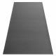 Alfombra de pasillo con refuerzo de goma RUMBA 1897 un solo color gris oscuro
