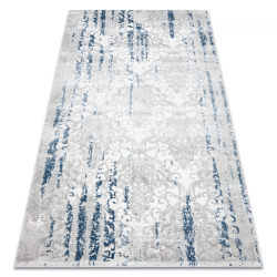 Kilimas Akrilas VALS 6177 Ornamentas pilka / mėlyna 