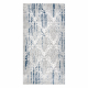 Tapijt ACRYL VALS 6177 Ornament grijskleuring / blauw 