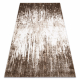 Carpet ACRYLIC VALS 8376 Geometric spatial 3D brown / beige
