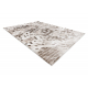 Koberec AKRYL VALS 8375 Geometrický prostorový 3D beige