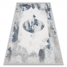 Teppich ACRYL VALS 5040 Ornament vintage blau / grau