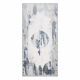 Teppe akryl VALS 5040 ornament årgang blå / grå