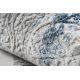 Tepih AKRIL VALS 5040 Istrošeno ornament plava / siva