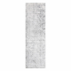 Teppe akryl VALS 3943 labyrint årgang grå / elfenben 
