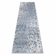 Tæppe ACRYL VALS 3943 Overdubbed labyrint grå / blå