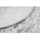 Teppe akryl VALS 2359 oval Abstraksjon elfenben / grå