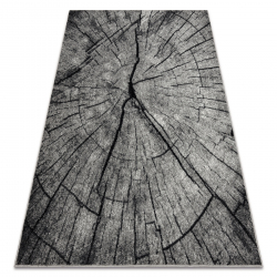 Tapis SILVER TRONKO Arbre Bois - gris