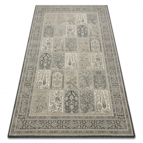 Tapis ISFAHAN TIMOR patchwork graphite