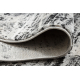 Modern Matta TULS strukturell, fringe 51322 Marmor grå / ivory 