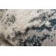 Kilimas TULS Šiuolaikinis, strukturalny, kutai 51326 Geometrinis, mozaika dramblio kaulo / mėlyna