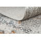 Moderní koberec TULS strukturální, střapce 51327 Vintage, ornament slonová kost / krém