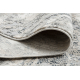 Modern Matta TULS strukturell, fringe 51328 vintage, abstraktion elfenben / grå 
