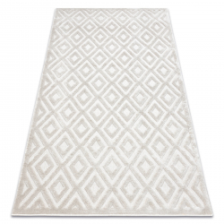 ORIENT 4722 Alfombra burdeos / negra Oriental, con flecos