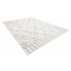 Carpet SANTO SISAL 58377 diamonds, geometric, zigzag beige