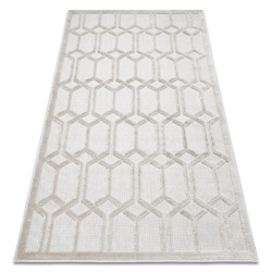 Preproga SANTO string SISAL 58385 Ruta, geometrijska bež