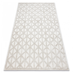Carpet SANTO SISAL 58500 Triangles, geometric beige