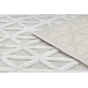 Carpet SANTO SISAL 58500 Triangles, geometric beige