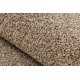 Kilimas Apskritas kilimas MOORLAND TWIST smėlio spalvos 