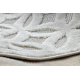 Teppich SANTO SISAL 58507 Durchbrochen, Art Deco beige