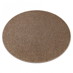 TAPIJT ROND MOORLAND TWIST helder , bruin