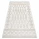 Carpet SANTO SISAL 58389 diamonds, geometric, zigzag beige