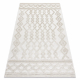 Tapis BUENOS 6649 shaggy uni, couleur unique noir