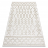 Tapis SANTO SIZAL 58389 diamants, géométrique, zigzag beige