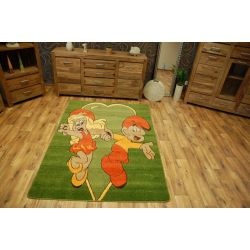 Tappeto kids SMERFY verde 