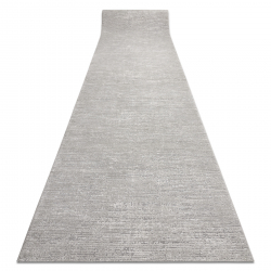 Alfombra de pasillo TULS 51248 estructural, mezcla gris
