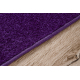 Alfombra de pasillo ETON violeta - Liso y uniforme