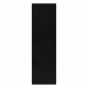 Alfombra de pasillo TRENDY negro - Liso y uniforme