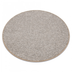 Teppich kreis PRIUS beige