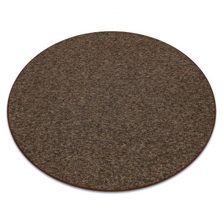 Carpet round SUPERSTAR 888 BROWN