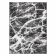 BCF Rug Morad MARMUR marbre - anthracite / noir