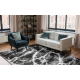 BCF Tapis Morad MARMUR marbre - anthracite / noir