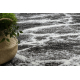 BCF Tapis Morad MARMUR marbre - anthracite / noir