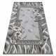 BCF Tapis Morad TRIO fleurs, feuilles classique - gris