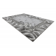 BCF Tapis Morad TRIO fleurs, feuilles classique - gris