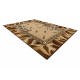 BCF Tapis Morad TRIO fleurs, feuilles classique - vieil or