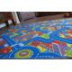 Covor ALLURE 8783 Cheie greacă, cadru - Structural, elegant, glamour gri deschis / alb