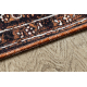 ANTIKA tapijt ancret honey, modern ornament, wasbaar - crème / oranje