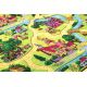 Fitted carpet CANDY TOWN for children, streets, town