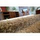 Shaggy szőnyegpadló szőnyeg carnival 40 bézs 