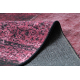 ANTIKA alfombra 127 tek, patchwork moderno, griego lavable - rosado